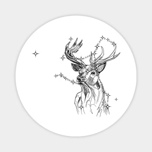 Stag constellation Magnet